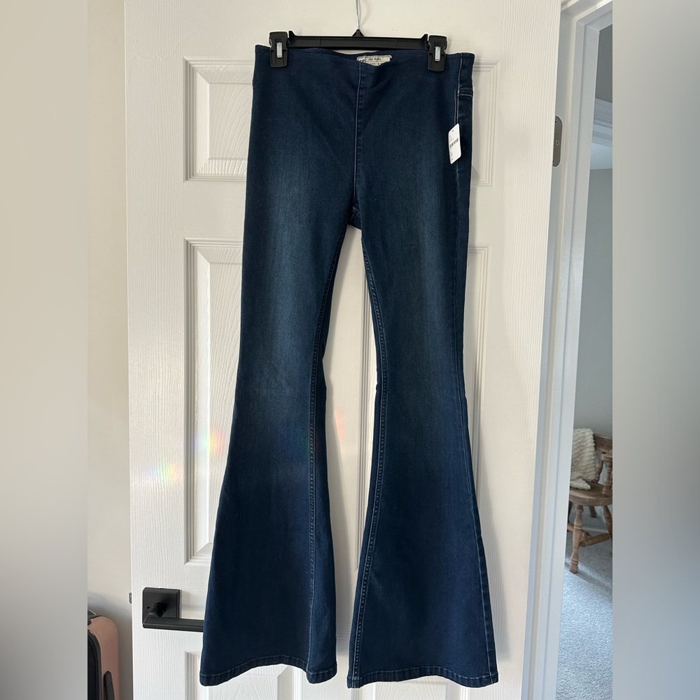 Flare denim jeans from free people